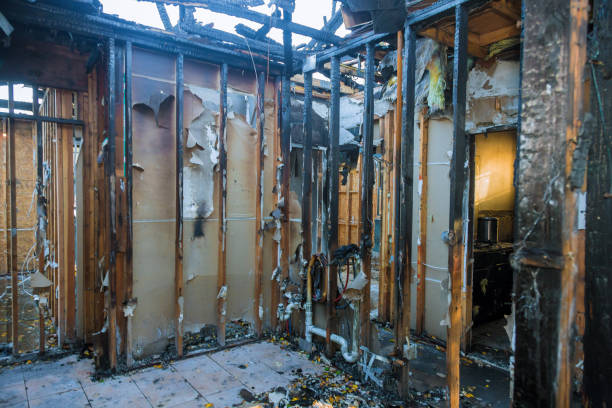Professional Fire Damage Assessment technician working in Arcade, GA